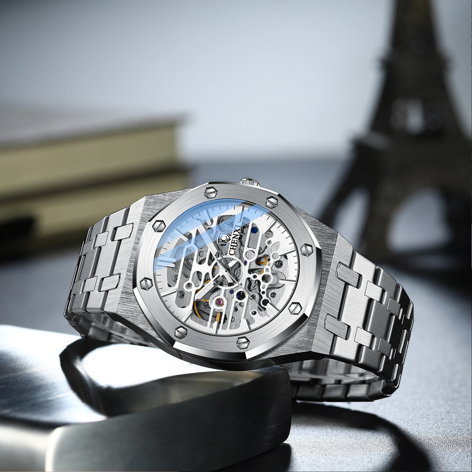 

Wholesale Gents Divers Movement Parts Watch Titanium Mechanical Watches, As shown in the picture