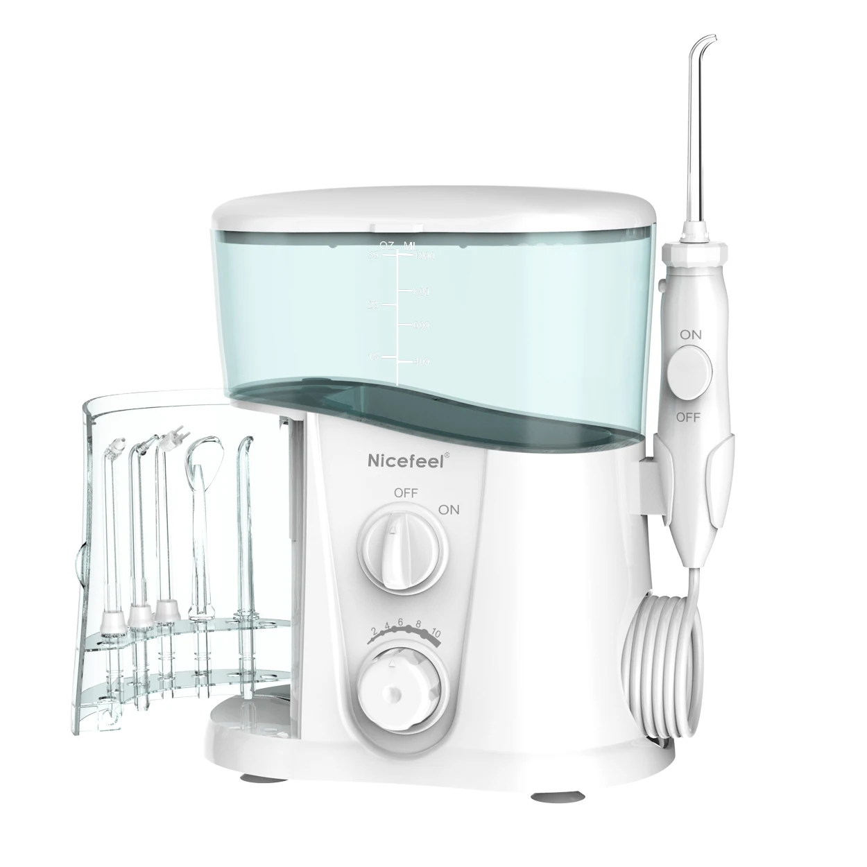 Nicefeel FC188 UV Light Electric Oral Irrigator Teeth Cleaner Water Dental Flosser for Home Care Tooth Pick