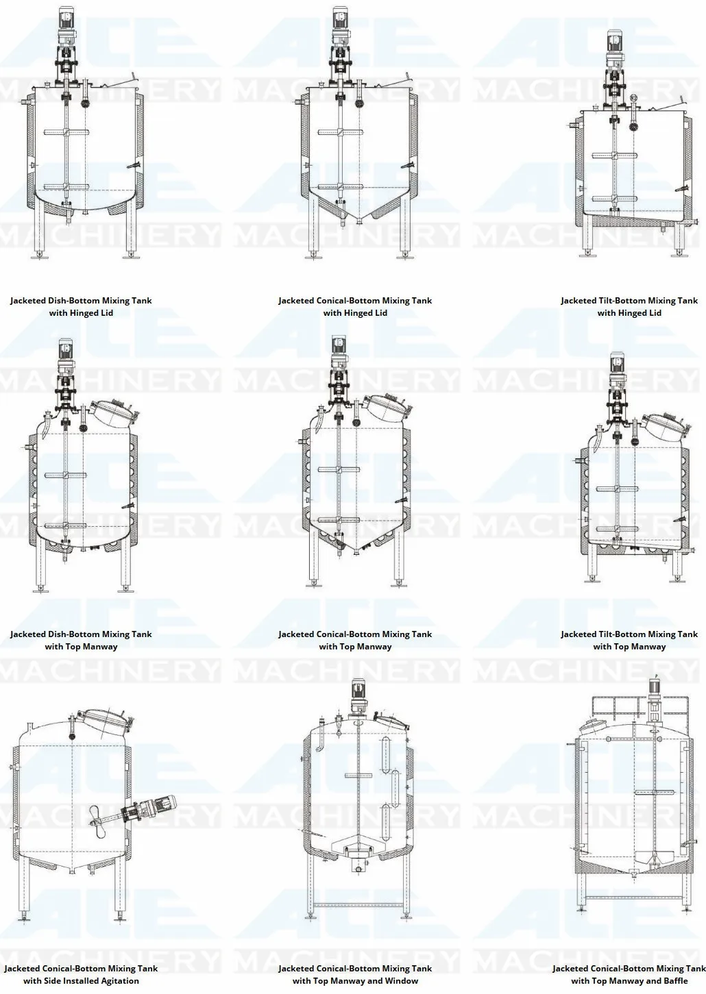 detergent mixing tank