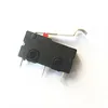KW12 micro switch Copper contact 5A125V Curved handle length 21MM 3pins arc handle R handle