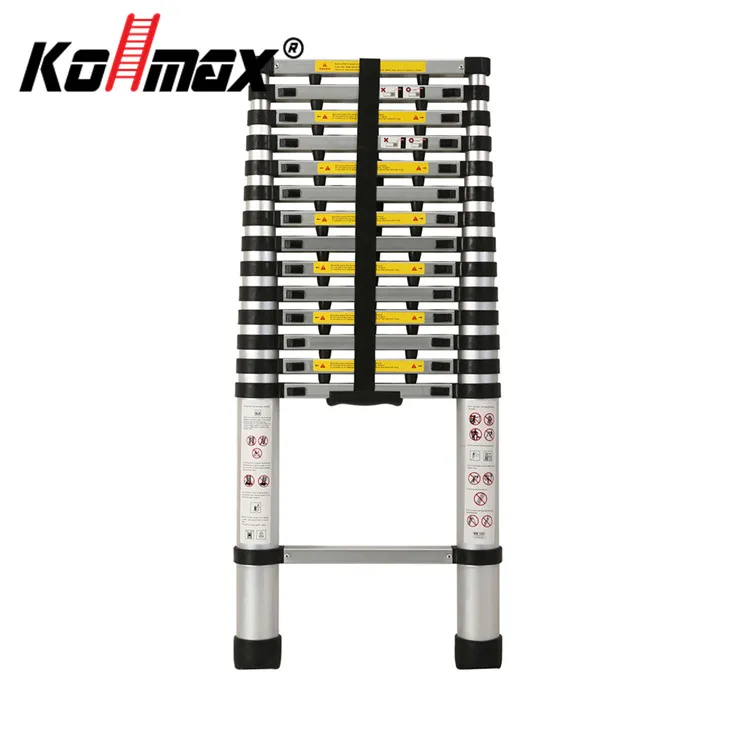 High Quality 4.4m Aluminum Telescopic Ladder With Finger - Buy 4.4m ...