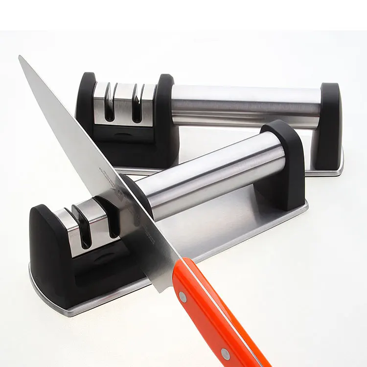 

Stainless steel Kitchen Fast Whetstone Sharpener Knife