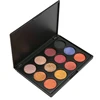 Private label 12 color pink multi colored eye shadow makeup cheap mineral wet eyeshadow palette