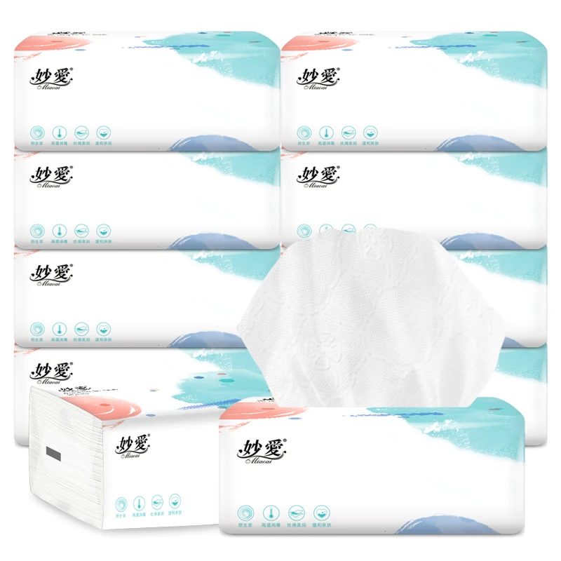 

Manufacturer Custom Soft Hand Facial Tissue Paper Towel made in China Facial Tissues Toilet Paper House Bath Toilet paper, White color