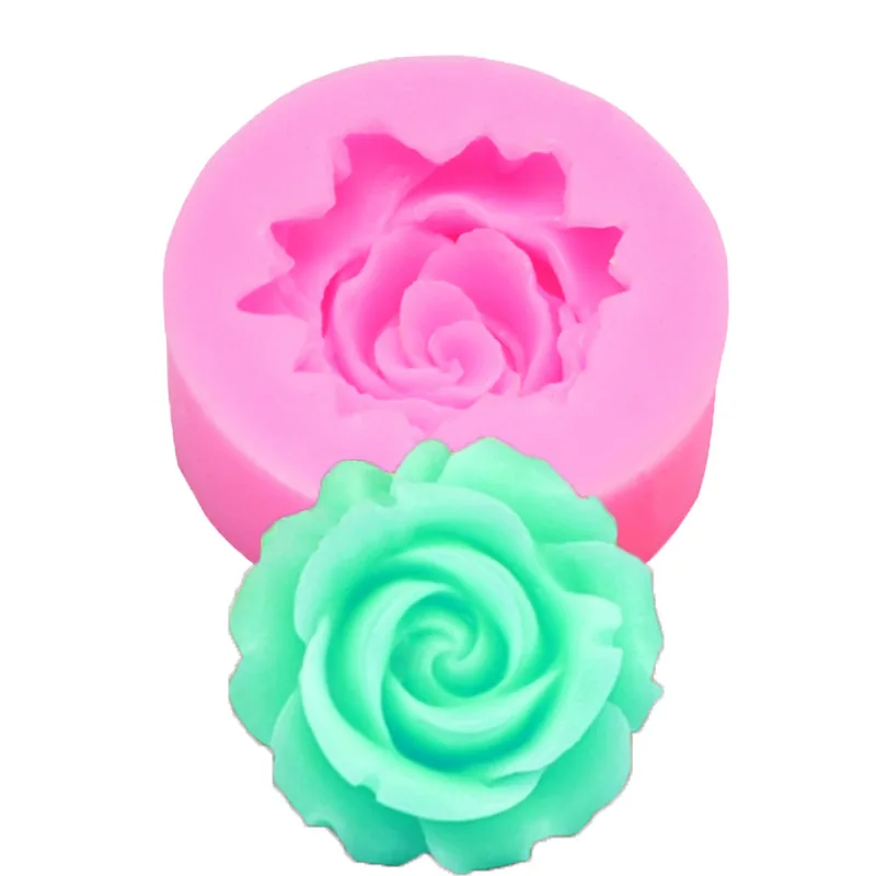 

Rose Flower Plant Modeling Silicone Mold Fondant Chocolate Cake Mold Baking Pastry Tools Baking Tray Mold Making Mold Accessorie