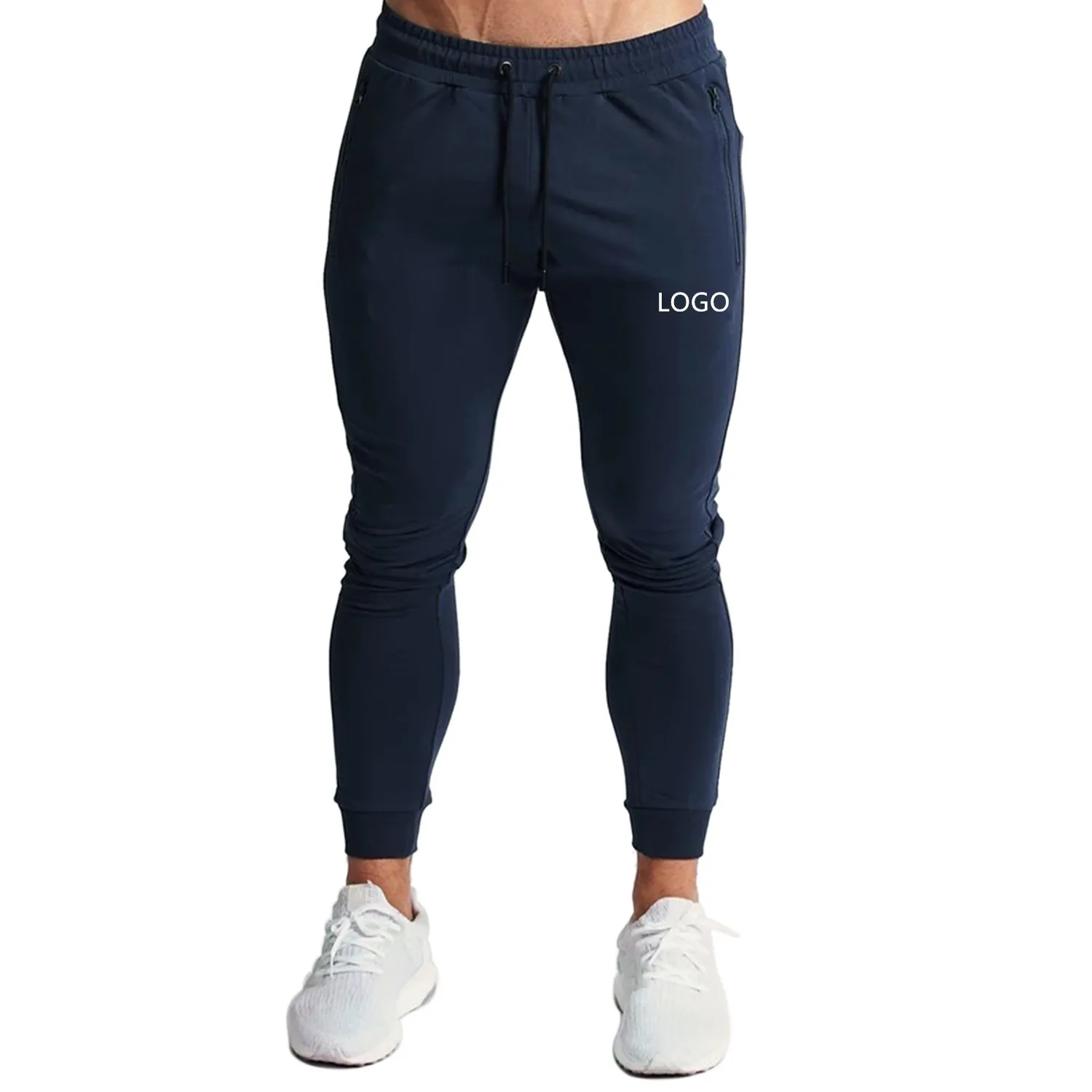 

Custom High Waist Sport Jogger Elastic Athletic Wear Cotton TrackPants Spandex Men Sweat Pants, Customized color