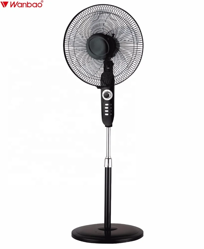 Altura Ajustable 18 Pulgadas Eléctrico Ventilador De Pie Altura ajustable del ventilador de piso, ventilador de piso