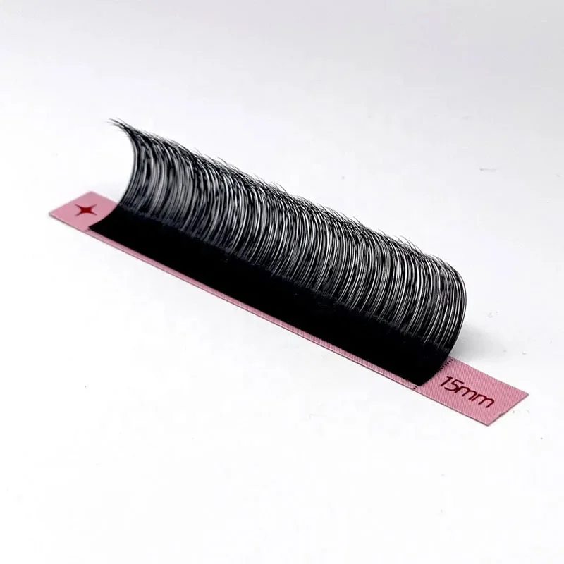 

Anforlin wholesale individual eyelash extension dropshipping soft mink matte dark black volume lash extensions vendor