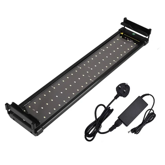 

GAKO ZJL-80 A18W Adjustable Fish Tank Light with Extendable Brackets Blue&White LEDs freshwater plant aquarium led light