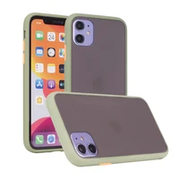 

Amazon Hot New 2020 Flexible Soft Tpu Pc Translucent Frosted Matte Cell Phone Accessories Case For iPhone X XR 11 Pro Max Cases