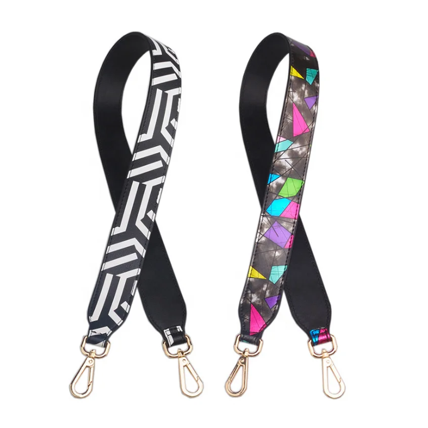 

MeeTee B-S003 Bag Accessory Fashion Color Handbag Belt Wide Shoulder Replacement Handbag Strap Bag Strap, Colorful