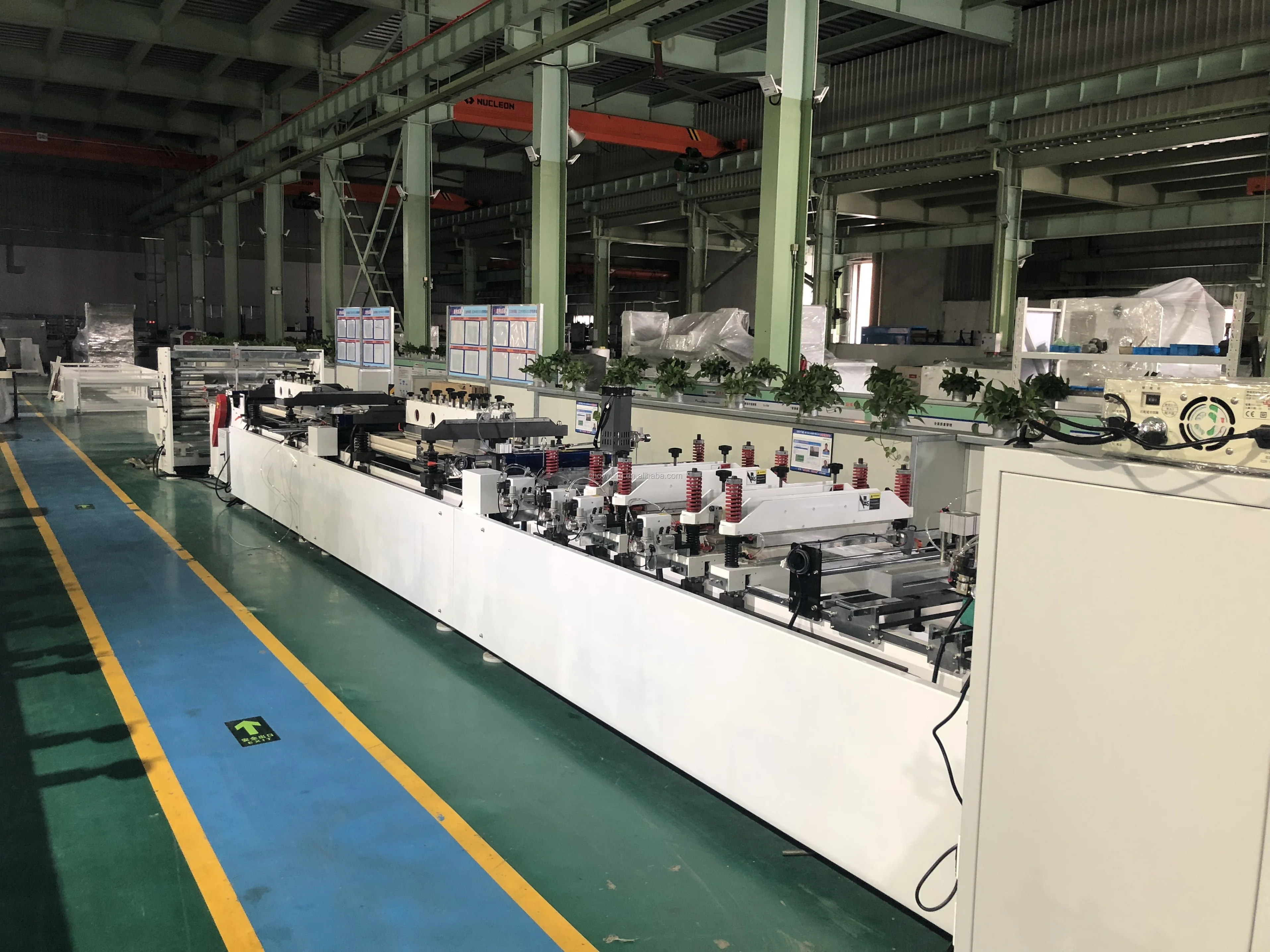 
Automatic laminated stand up plastic bag machine food snack liquid packaging doypack zipper pouch bag making machine 