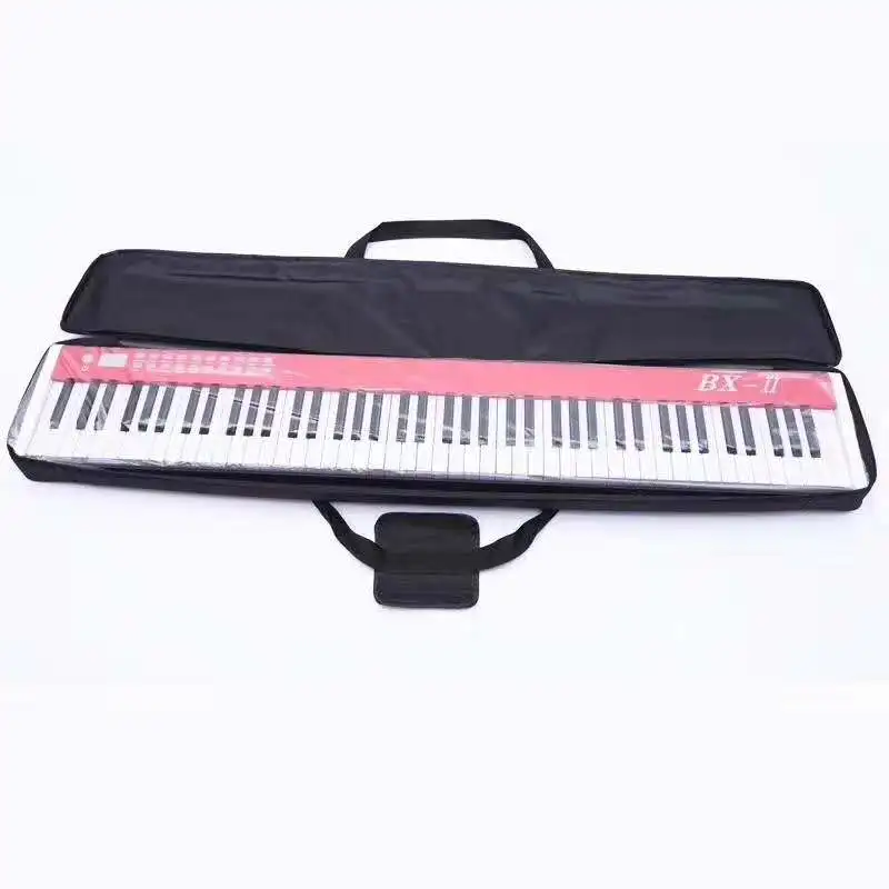 

Wholesale Price Electric Organ Flexible Piano 88 Keys Keyboard Electronic Piano For Adults, Pink