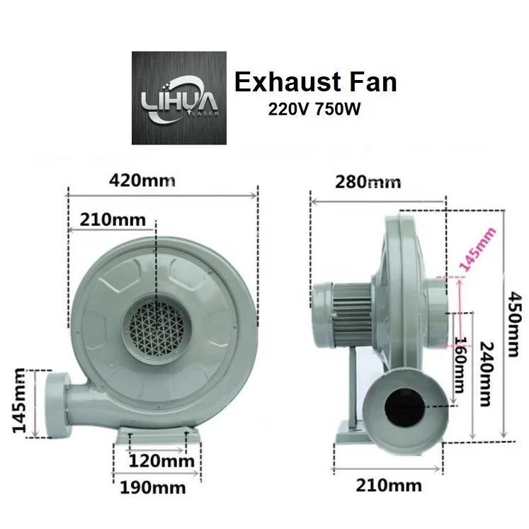 Fume Extractor, 550W, Centrifugal - detail 14