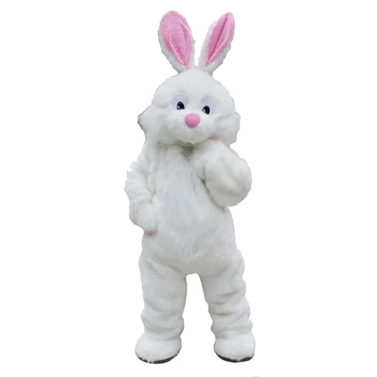 

Easter Day Activity Cartoon Bunny Mascot Costumes for Adults Wholesale Animal Custom Mascot Costumes, As picture