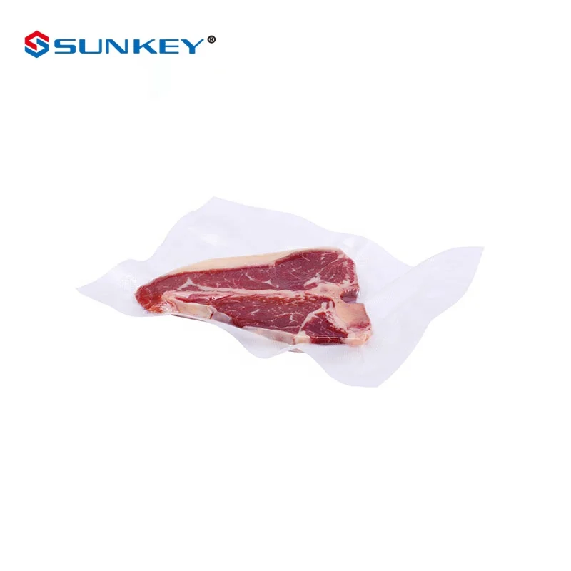 

Wholesale Custom Frozen Size Embossed Food Grade Embossed Plastic Vacuum Bag