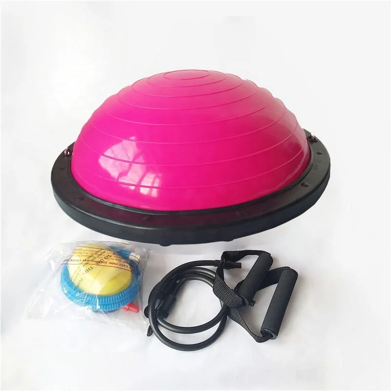 

custom private label balance strength exercise workout bosuing yoga balance ball, 4 colors available