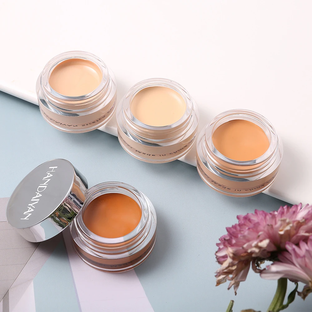 

HANDAIYAN Concealer Cream Full Cover Pore Blemish Oil Control Long-lasting Moisturizing Base Primer makeup brow concealer