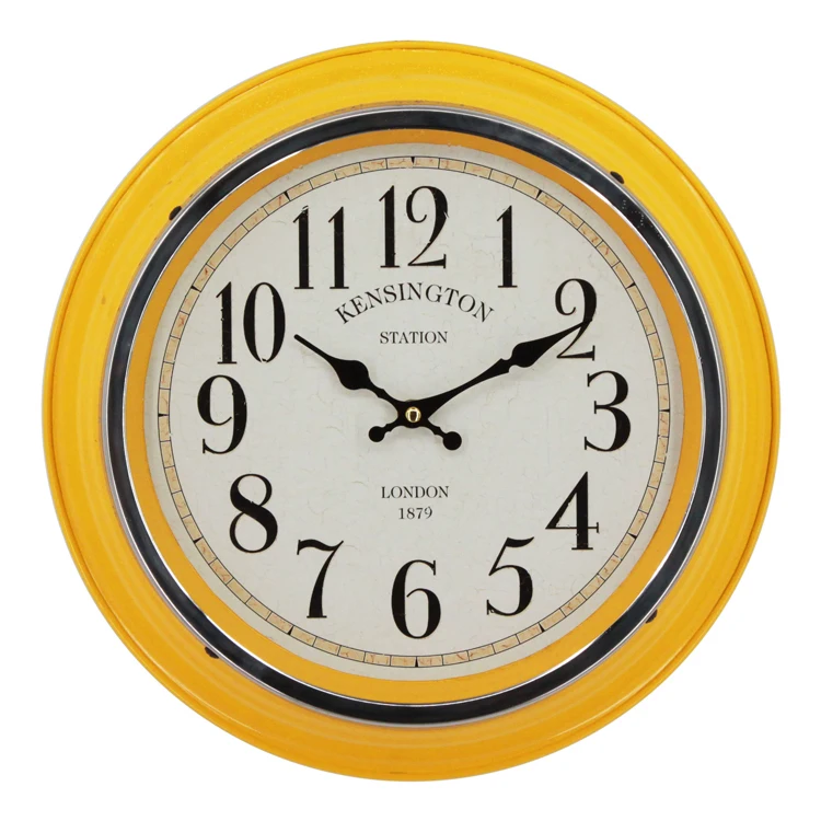 Factory Handmade Custom Metal Wall Clock For Home Decor,Antique Clock Buy Wall Clock,Metal