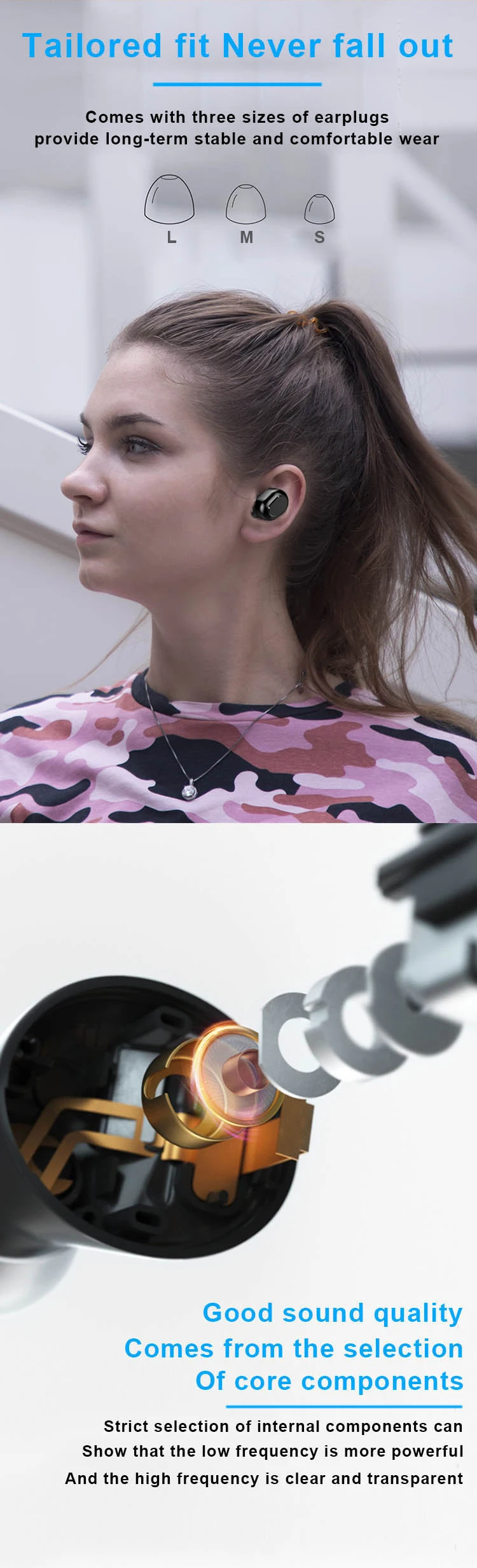 Handsfree For Mobile Phones Headphones Workout Gaming Headphones - ANKUX.COM
