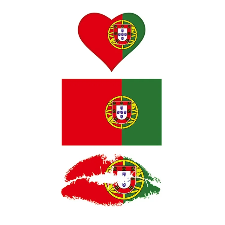 

Special wholesale non-toxic environmental protection totem flag tattoo stickers, Cmyk