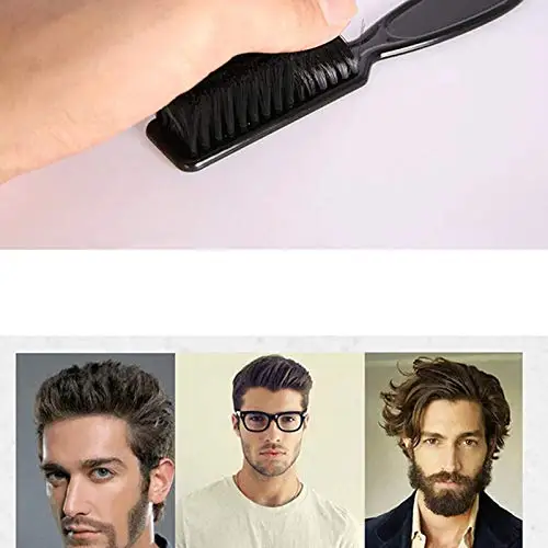 
Amazon Fade Brush Comb Scissors Cleaning Brush Barber Shop Skin Fade Vintage Oil Head Shape Carving Cleaning Brush 