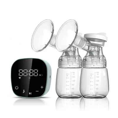 

Massage prolactin bilateral electric breast pump breast pump automatically supplies mother, Blue