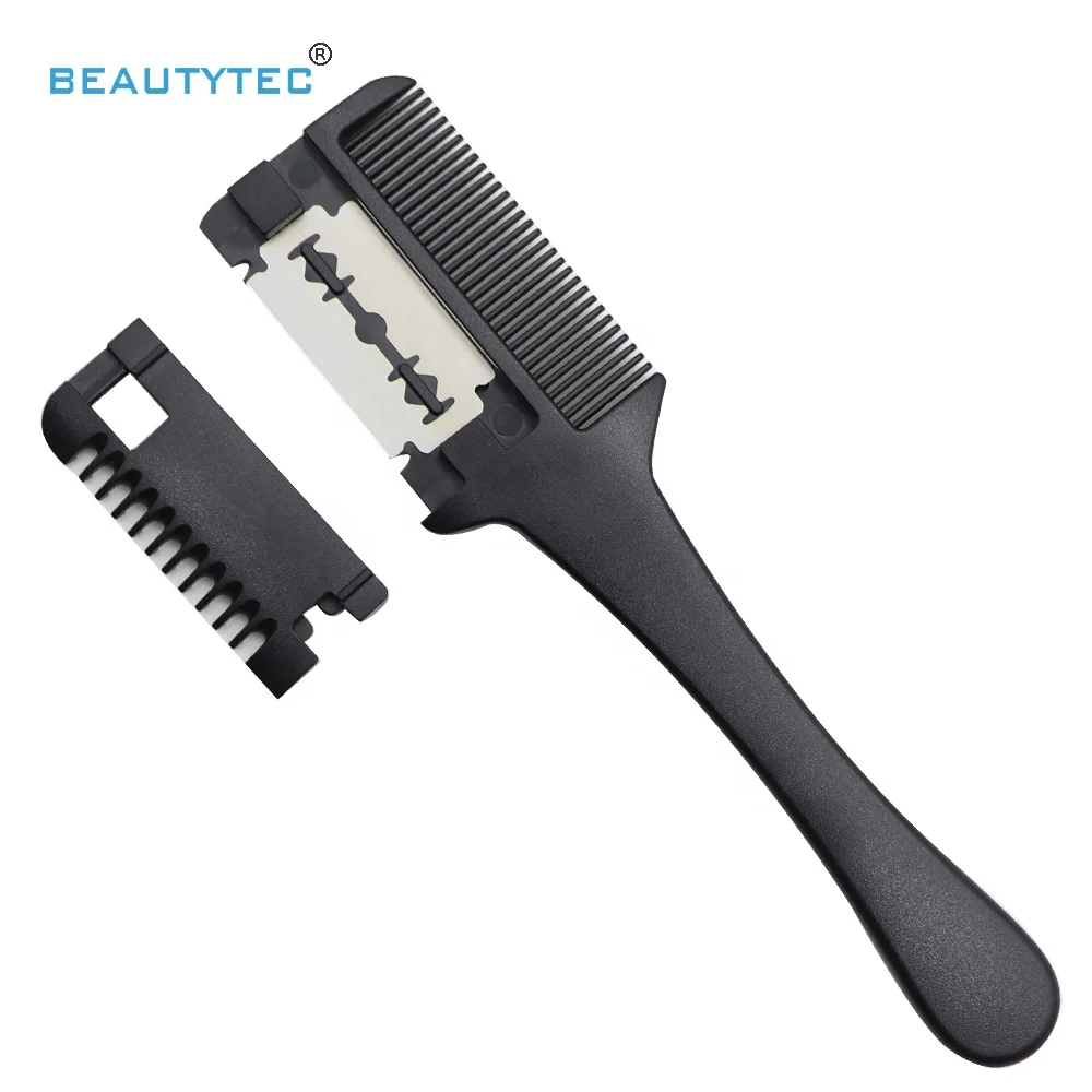 

Removable Double Edge Razor Blades Professional Hair Thinning Razor Hair Comb for Trimming Hair Cutting Styling, Picture