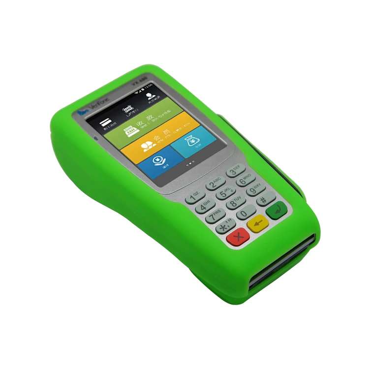 Ingenico EFT 930g macchina di carta di credito con BATTERIA /& base carica /& custodia in pelle