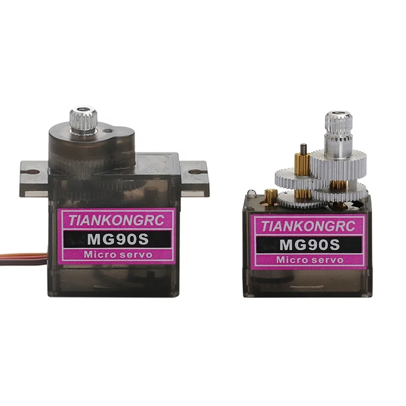 

Towerpro Classic Servos Micro MG90S 9g Metal Gear Digital Analog Servo SG90 For RC Helicopter Boat Car Planes Aircraft