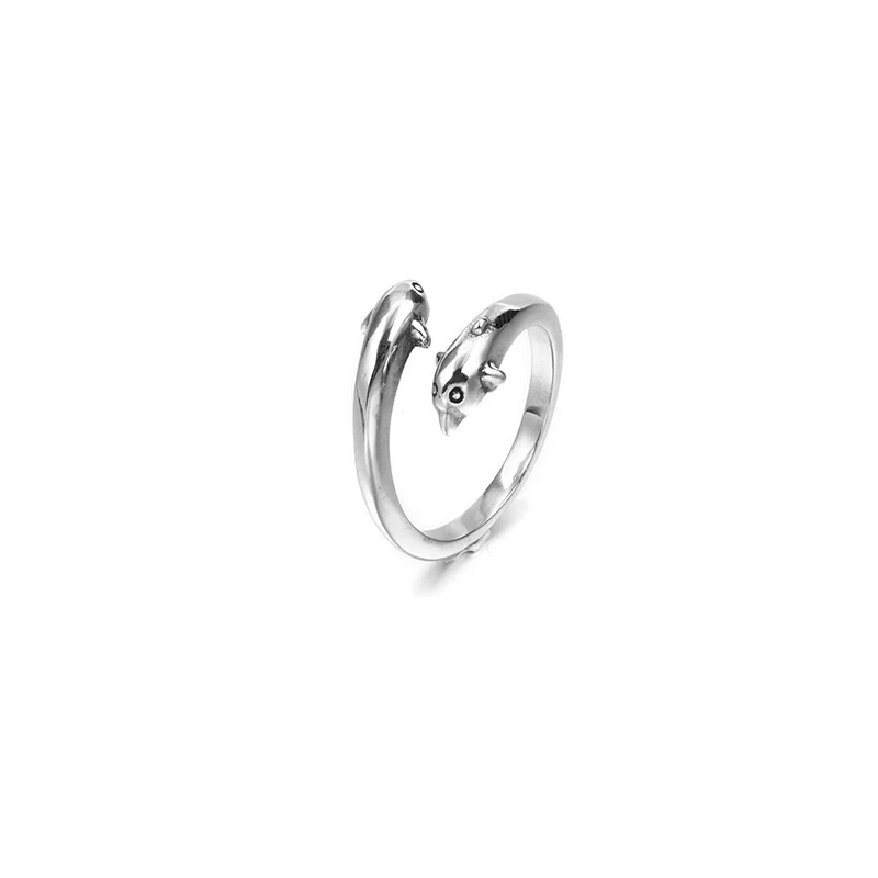 

New Fashion Women Open Rings Stainless Steel Women Ring