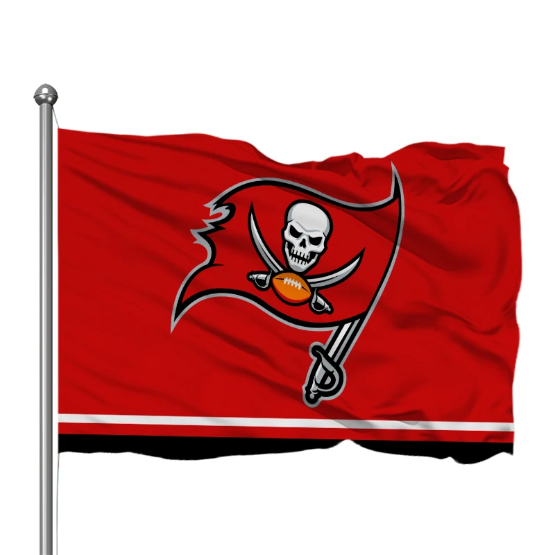 

High Quality Custom 3x5ft NFL Team Banner 100% Polyester Tampa Bay Buccaneers flag