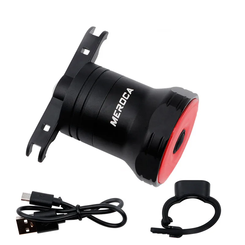 

Usb Charge Led Bicycle Braking Light Cycling Lamp For Mtb Set Rechargeable Cycle Light Rechargeable Rear Bike Tail Light
