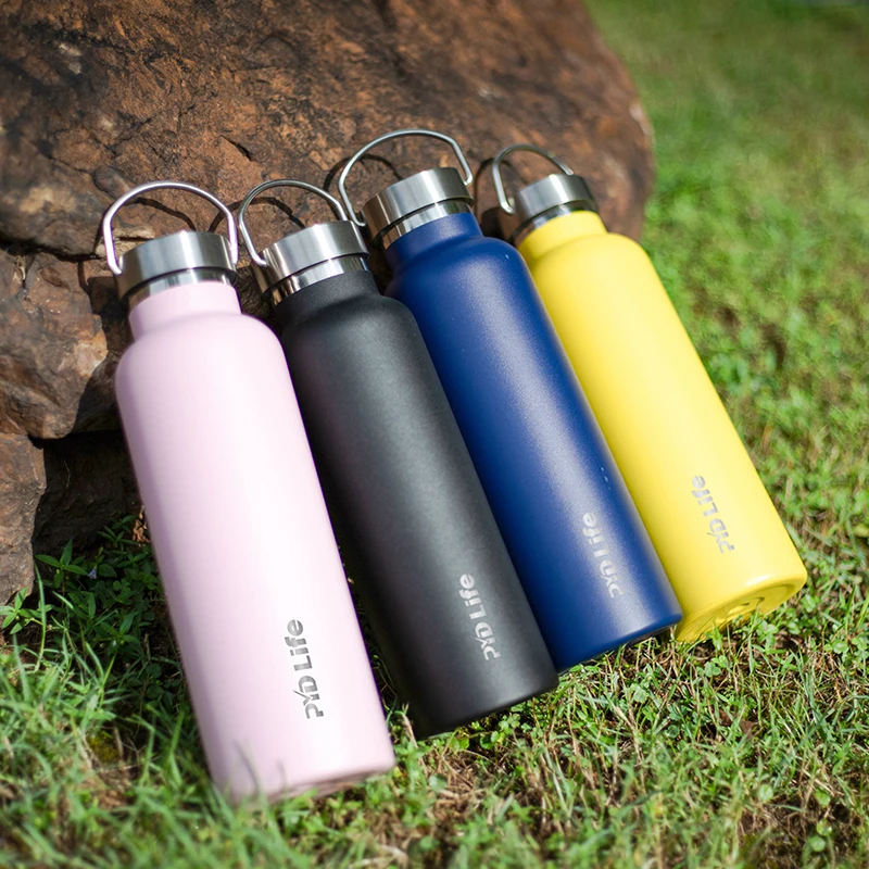 

Amazon Best Seller Outdoor Sports Camping Vacuum Flask Thermos Stainless Steel Insulated Water Bottle Powder Coating, Colored