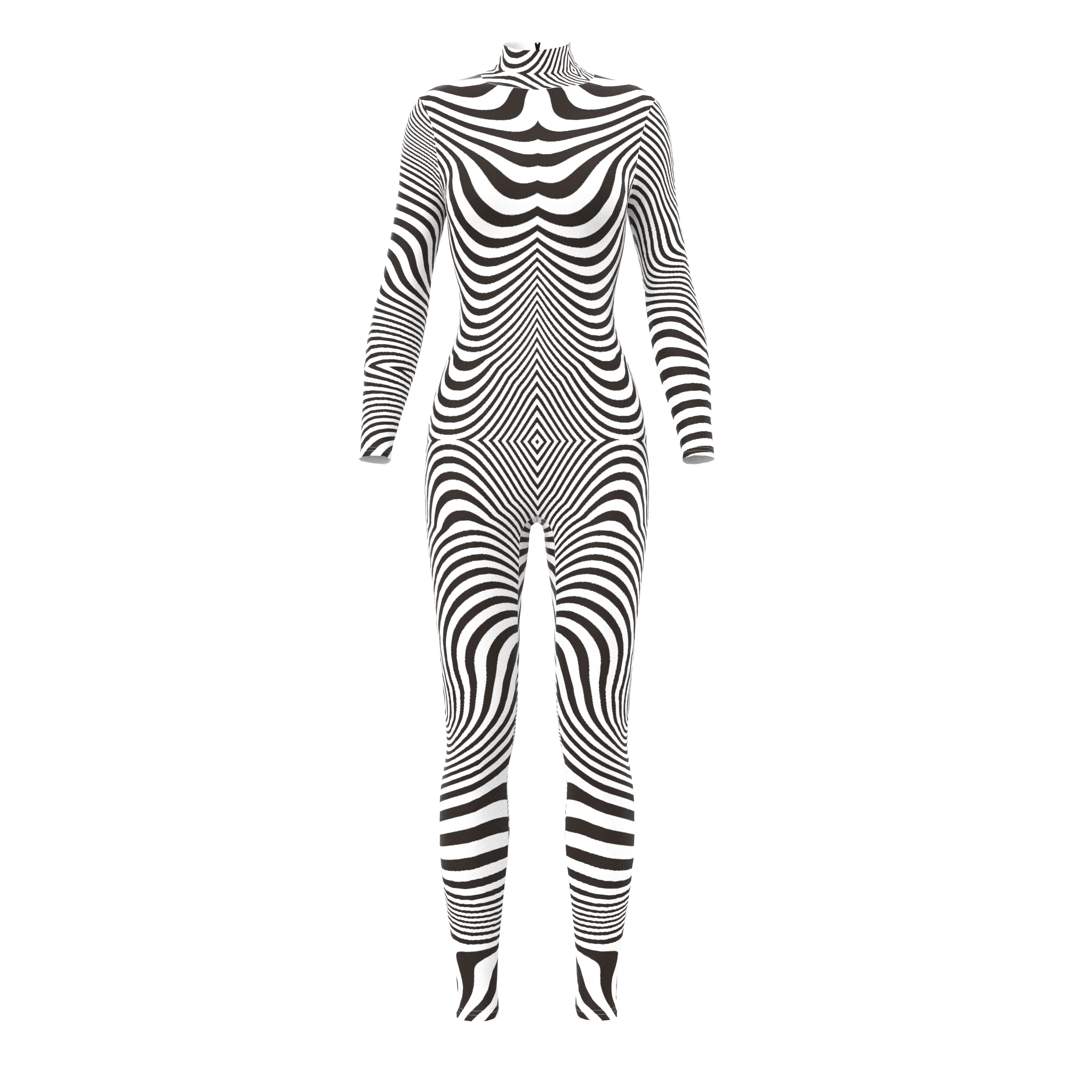 

Cailian Drop Shipping Clothing 3d Custom Printing Sheer Wholesale Women Bodysuits Fashion Bodysuit, Customized color