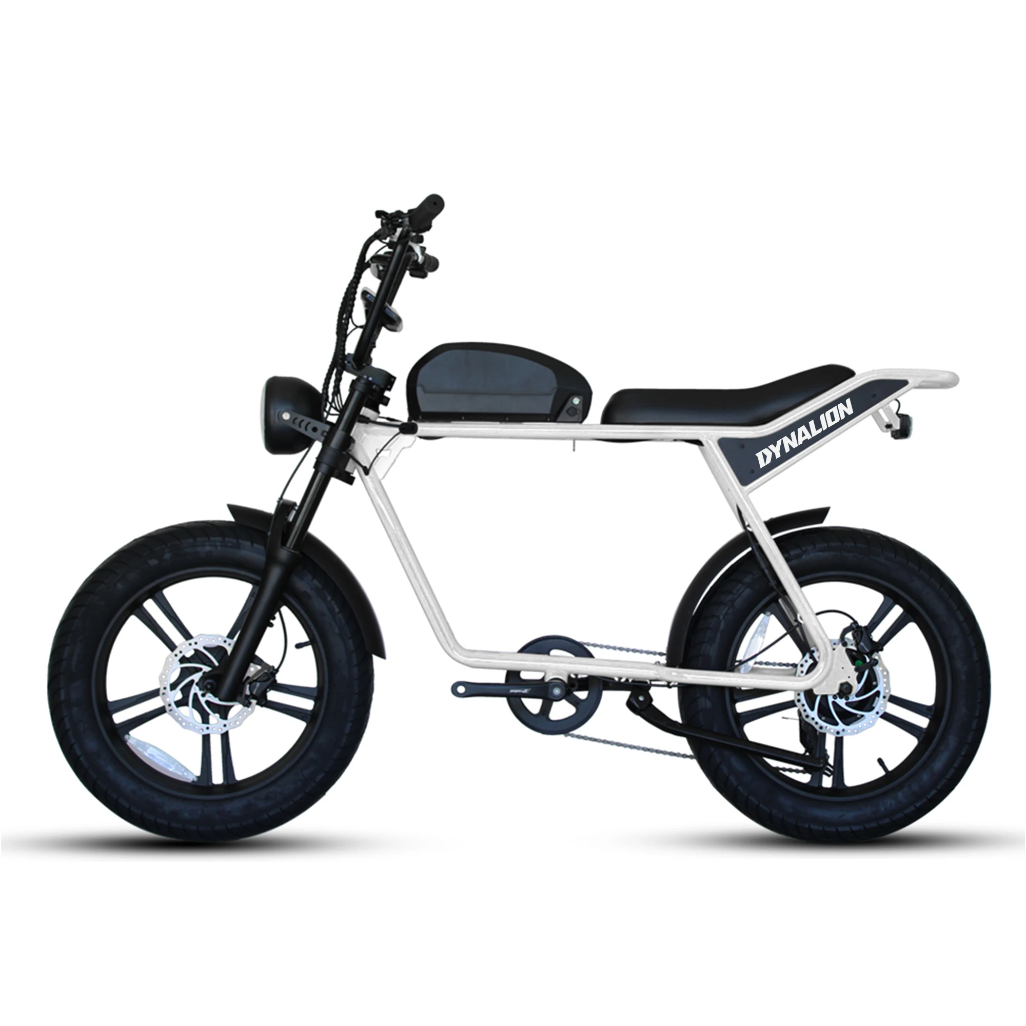 

DYNALION 48V 750W Fat Tire Dirt Adult Moped Bicicleta Electrica 1000w Full Suspension Electric Bike E Bike Motorcycle