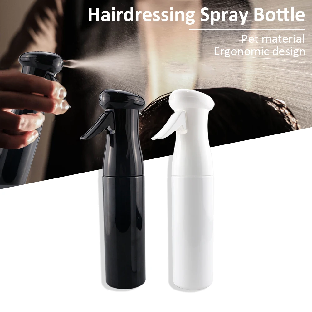 300ml Salon Style Hair Spray Bottle 360 Ultra Fine Water Continuous