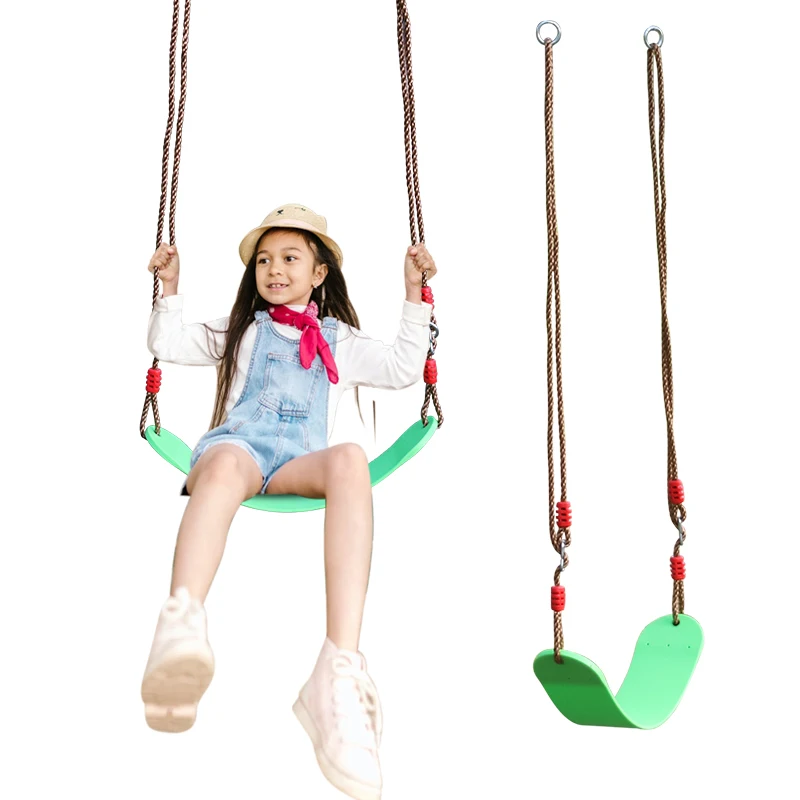 

Outdoor Swing Plastic Tree Swing kids with Adjustable PE Rope Max Length  Child Outdoor Swing Sets, Customized color
