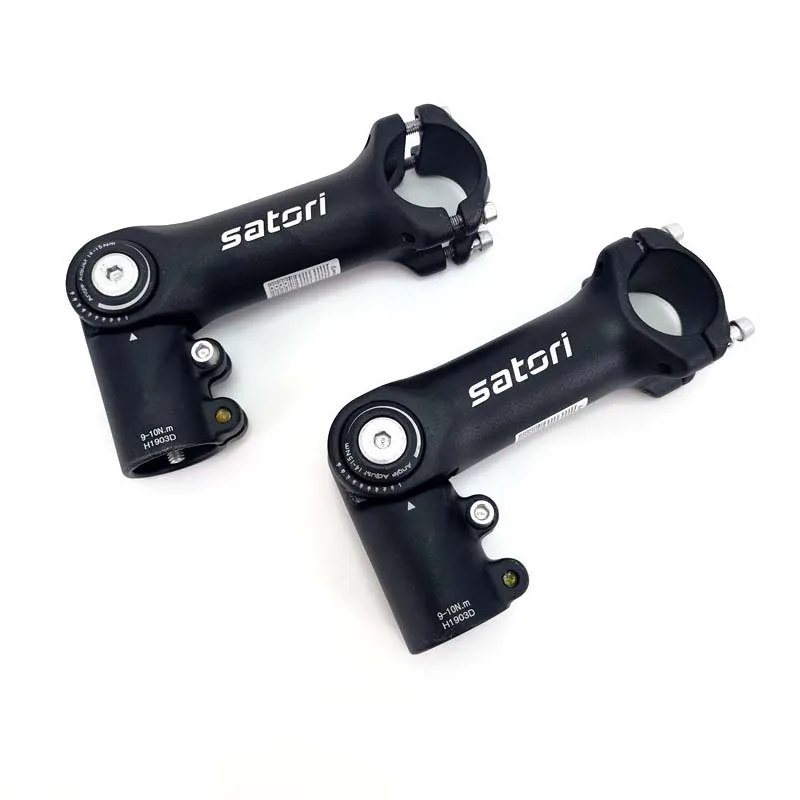 

SATORI 31.8MM Ultralight Bicycle Aluminum Alloy Handle Folding Stem Accessories MTB Cycle Bike Handlebar Stem, Black