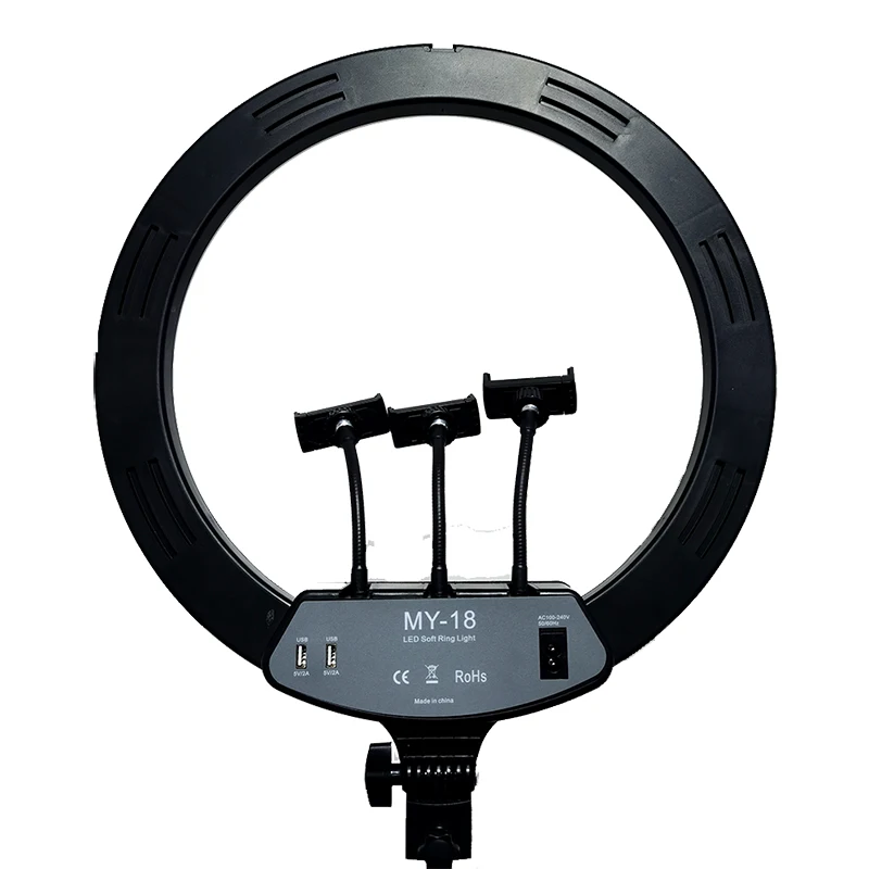

keianmi usb led ring light 18 inch ring lights 18in with stand