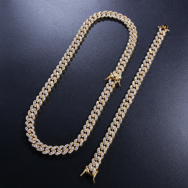 

Manufacturer Wholesale Customization trending necklaces for men cuban necklace hip hop cc necklace