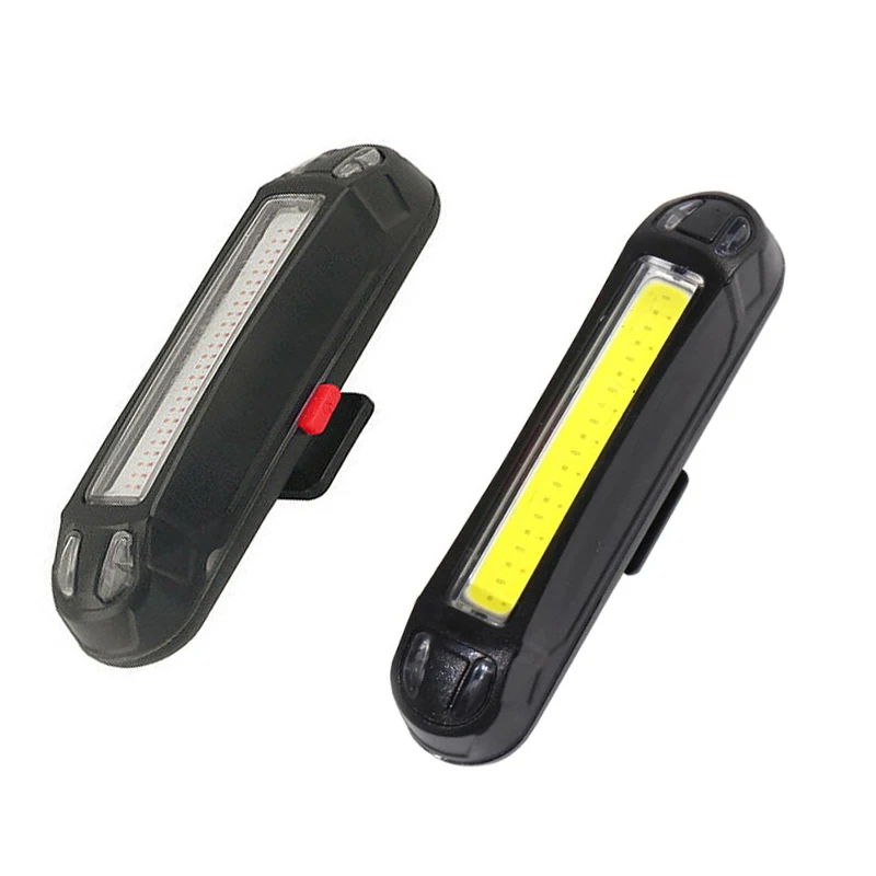 

Waterproof bicycle taillights LED Bike Tail Lamp COB USB Rechargeable Night Lights Cycling Safety Lights, Black