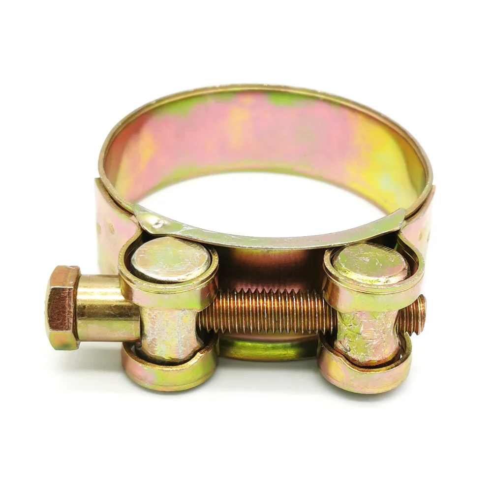 Super Power Unitary Standard Iron Heavy Duty Hose Clamps High Torque