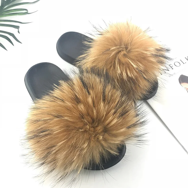 

Custom fashion trend multiple colour indoor fur slides for women, Colours