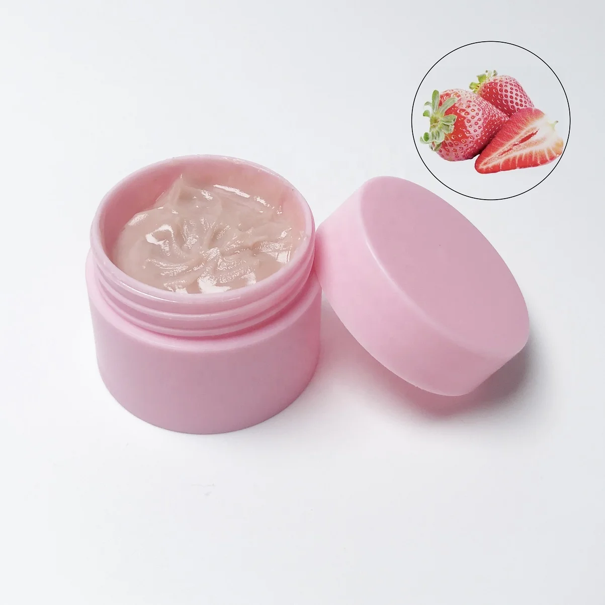 

Private Label Eyelash Glue Remover Strawberry Scented Cream Type Remover For Eyelash Extensions