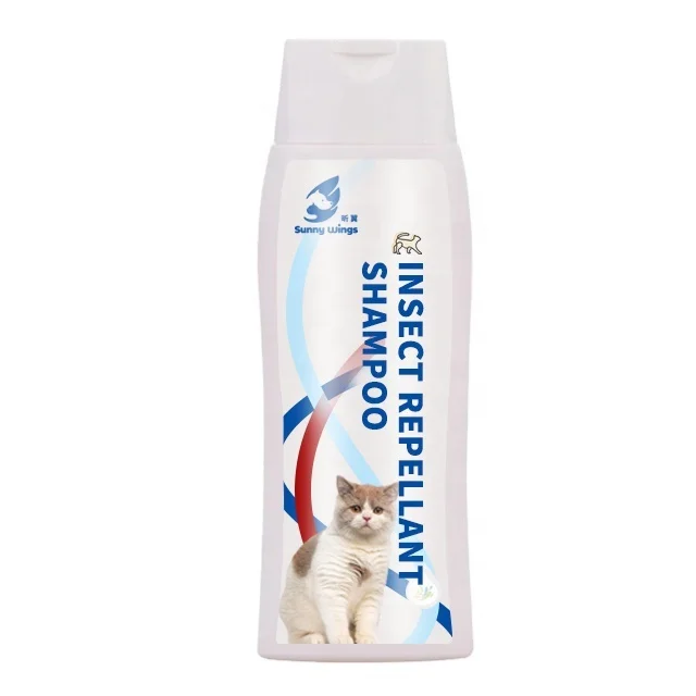 

Natural Pet Shampoo Cat Cleaning Products Insect Repellant Shampoo for Cats