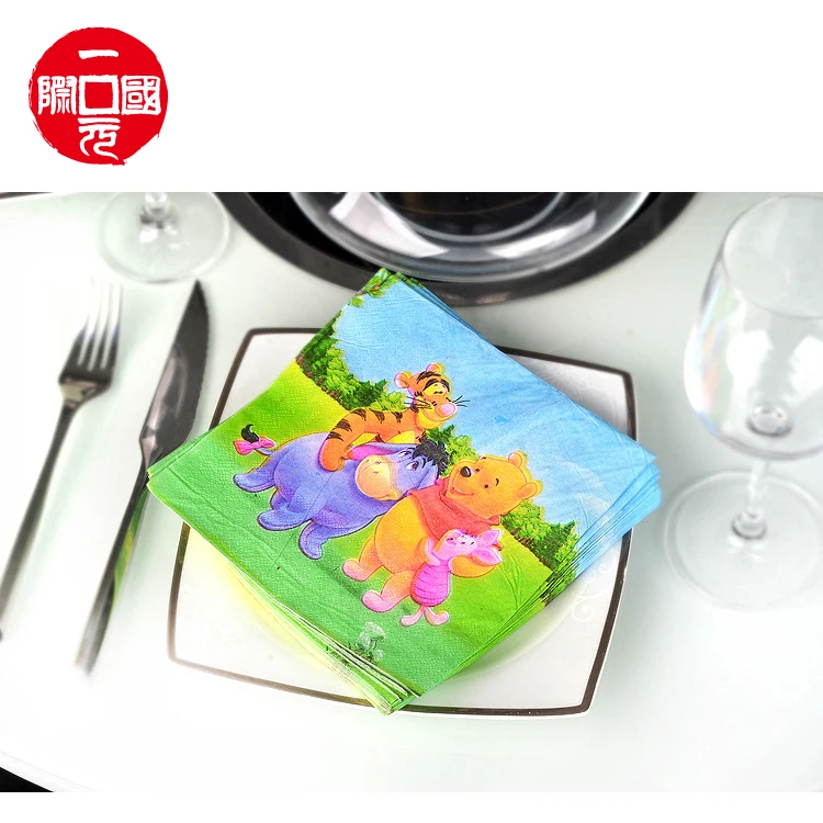 

Children's Day Gift Party Colored Printing Children 20 Placemats Wrap Tissue Paper