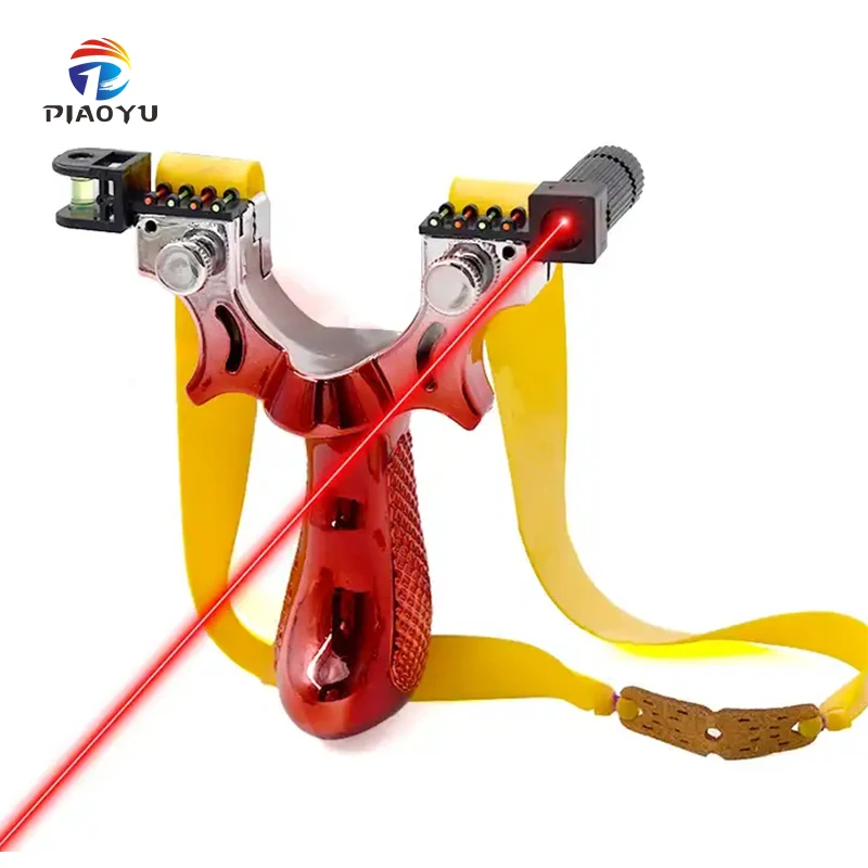 

Red gradient precision shooting resin slingshot hunting outdoor shooting slingshot