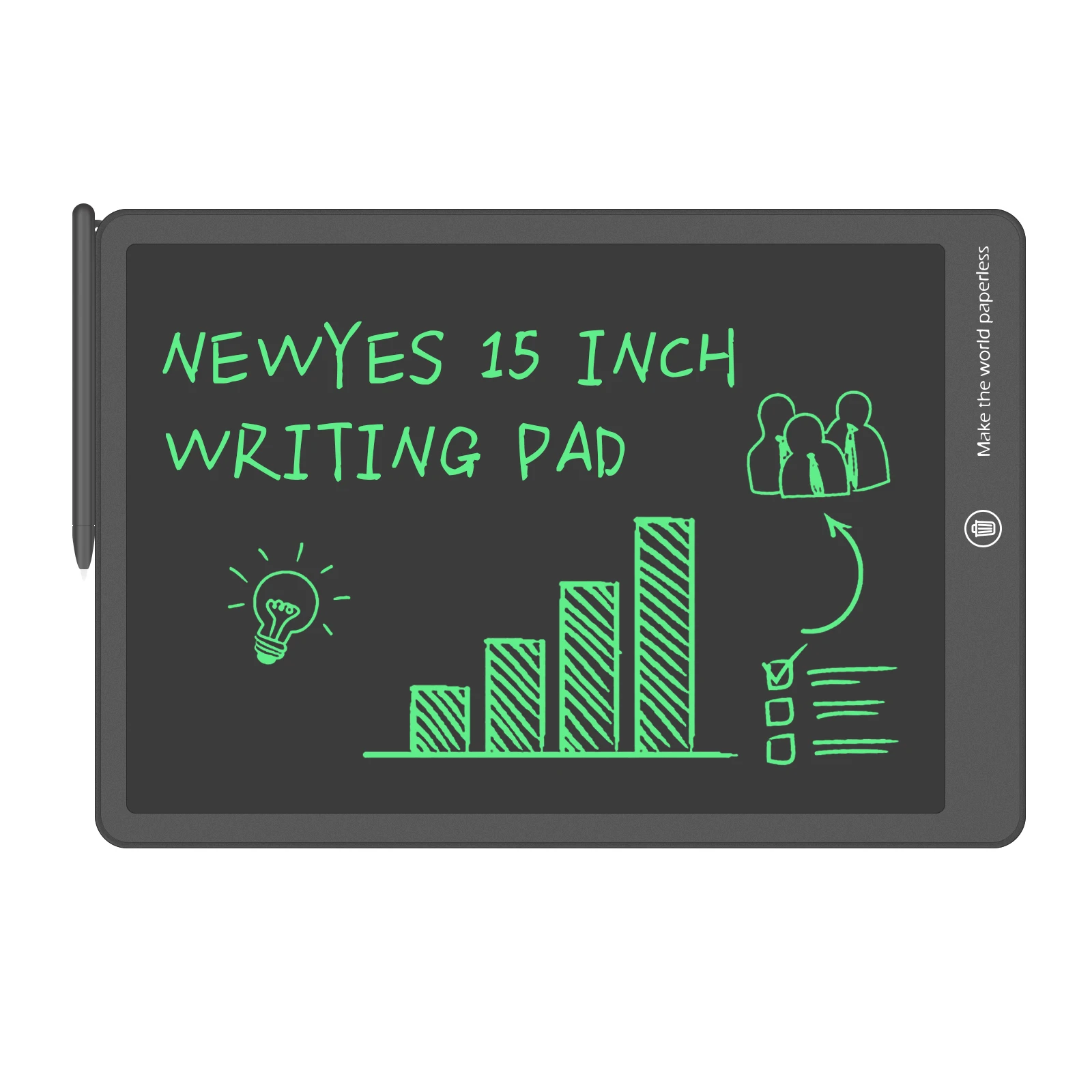 

Newyes Best 15 inch Jot E-writer Electronic Paperless Kids Graphic Lcd Writing Tablet