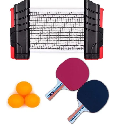 

Tabletop Table Professional Kids Gamese PingPong Racket Set Games Table Tennis, Same as pics